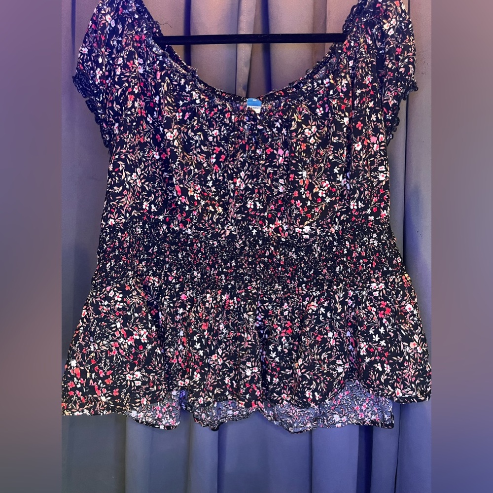 Old navy XXl floral shirt.